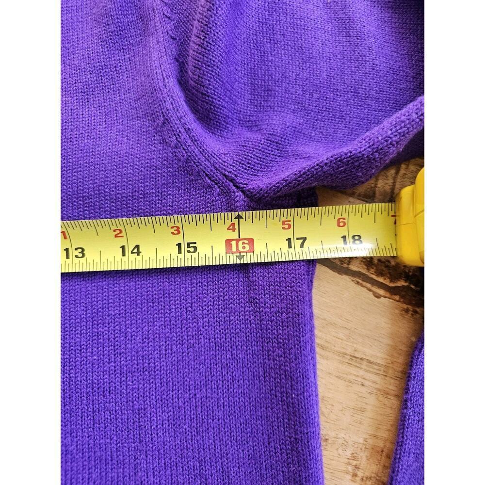 Lauren Ralph Lauren Wool Blend Sweather Women's Size S Preppy Career Equestrian - Picture 5 of 8
